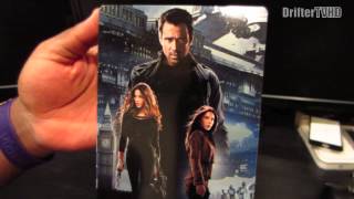 Total Recall 2012 Blu Ray Steelbook Unboxing Wal-Mart Exclusive