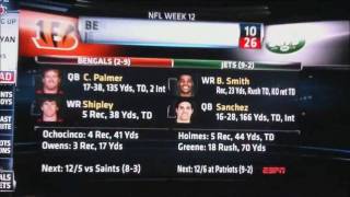 brad smith shoe less touchdown 11/25/10