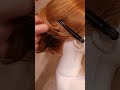 hair styling work sound.🎧 #ヘアセット #hairstyle #ヘアアレンジ