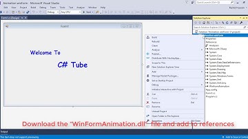 How to add 2D Animation in WinForm application in visual C#