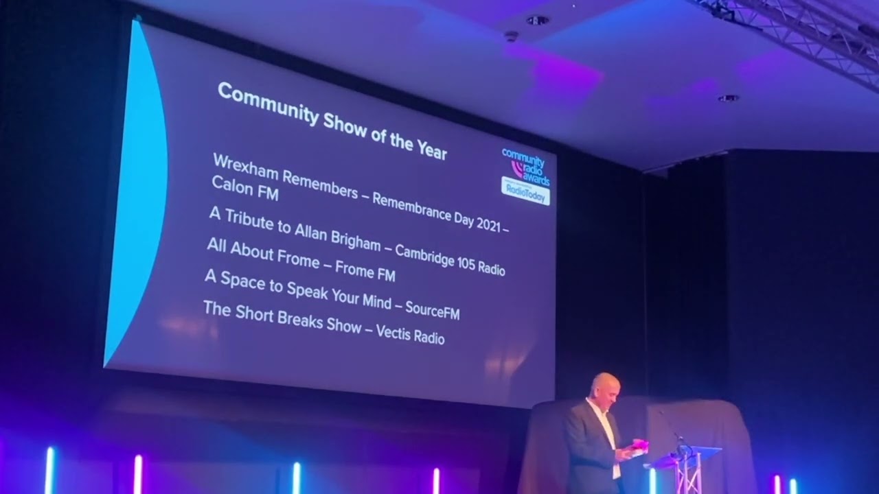 Community Radio Awards 2022 Community Show of the Year