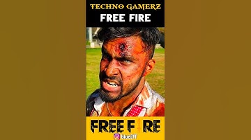 Techno gamerz free fire 😱- para SAMSUNG,A3,A5,A6,A7,J2,J5,J7,S5,S6,S7,S9,A10,A20,A30,A50,A70 #shorts