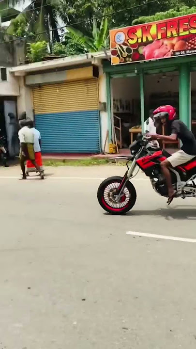 Kawasaki D tracker 😍😱 #bike #highcapacity #funny #shorts #speed #srilanka #fyp #car #dtraker #Car