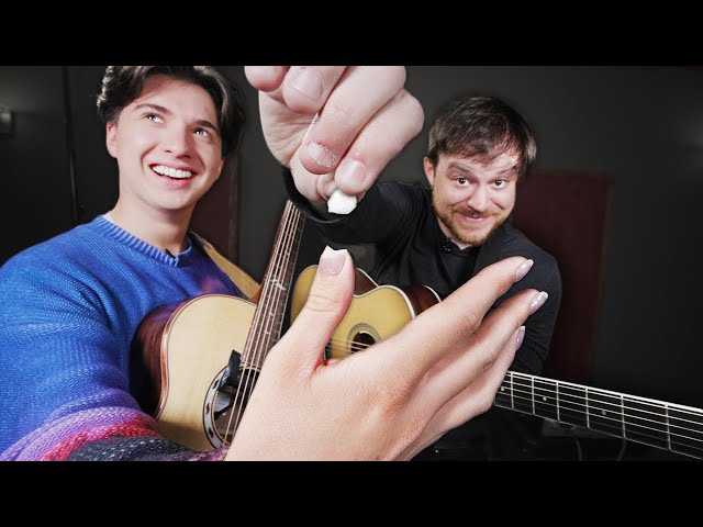 How Marcin breaks the internet (and his nails) with his guitar class=