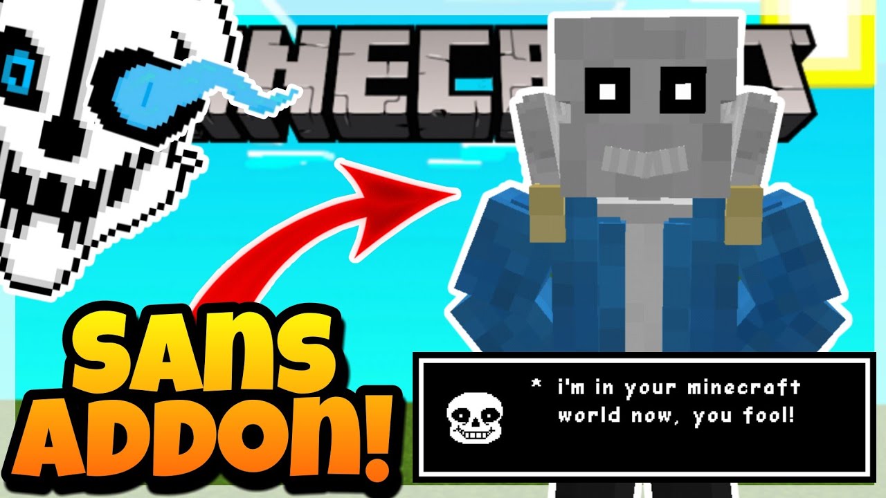 Undertale in Minecraft Sans boss Fight [ Minecraft ] 