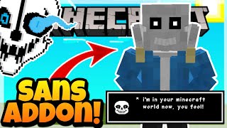 Dust Sans Addon Error404 Update Minecraft Pe Mods - Epic Sans Addon Png, Undertale Gaster Icon - free transparent png images 