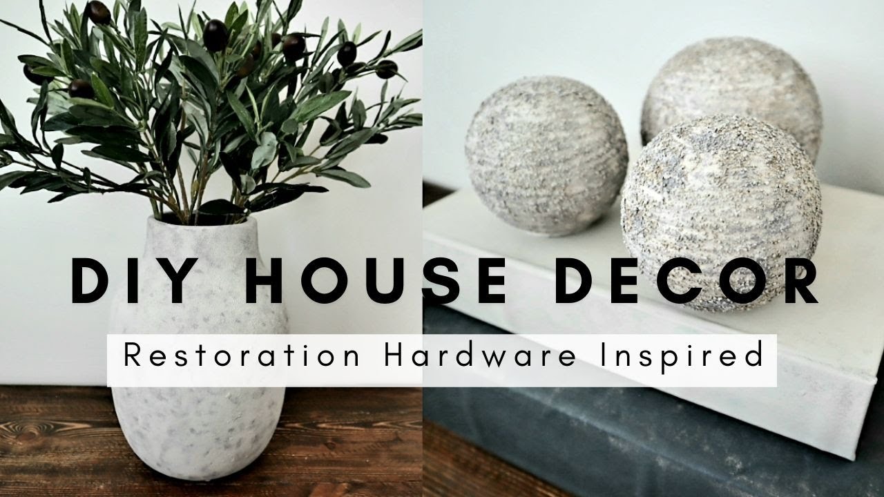 DIY Home Decor 2020 Restoration Hardware Dupes Restoration Hardware