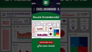 Sales Dashboard in Excel screenshot 4