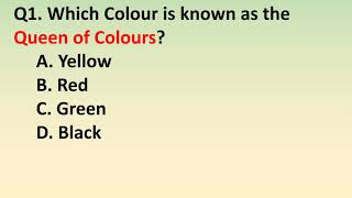 General Knowledge 2021 | Color General Knowledge Questions and Answers in English | screenshot 5