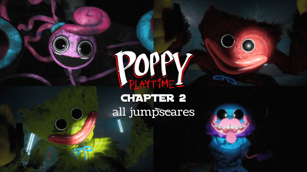 POPPY PLAYTIME CHAPTER 2 PJ JUMPSCARE 