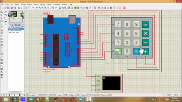 Arduino Code Keypad Matrix 4x4 Basic for Calculator Project