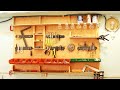 Как сделать панель для инструмента в гараже или мастерской
