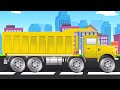Gravel Truck Construction Vehicles + More Formation and Uses Videos