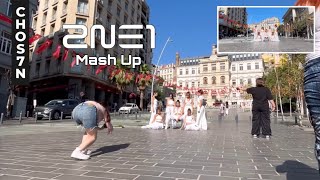 Side Cam Kpop In Public Türki̇ye Babymonster - 2Ne1 Mash Up Dance Cover By Chos7N