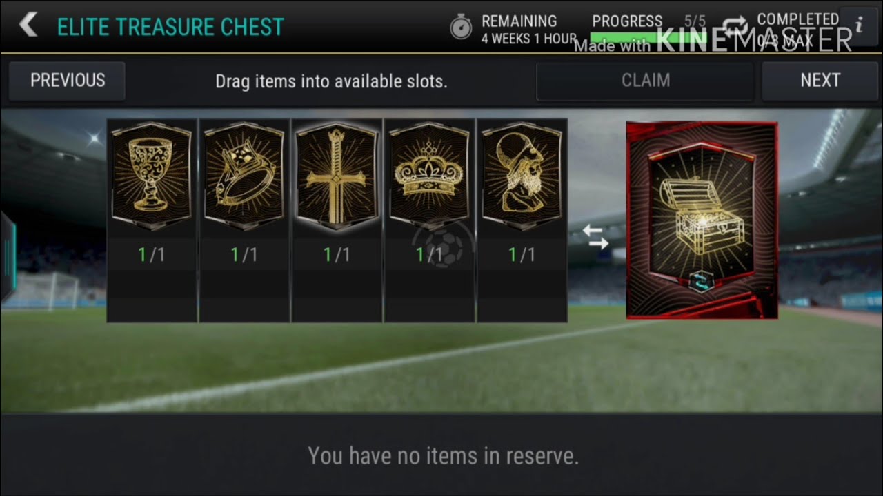 FIFA MOBILE : Elite Treasure Chest OPENING
