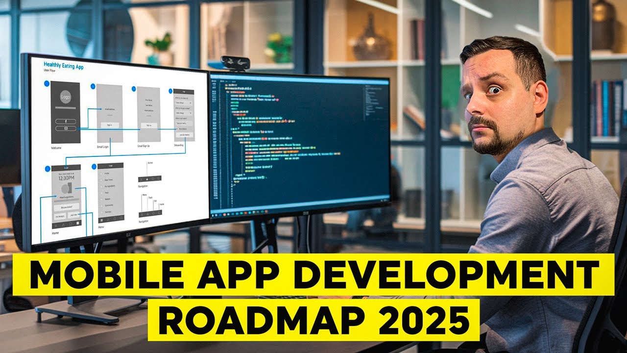 Mobile App Development Roadmap - 2025 | How to become Mobile App Developer (Complete Beginner Guide)