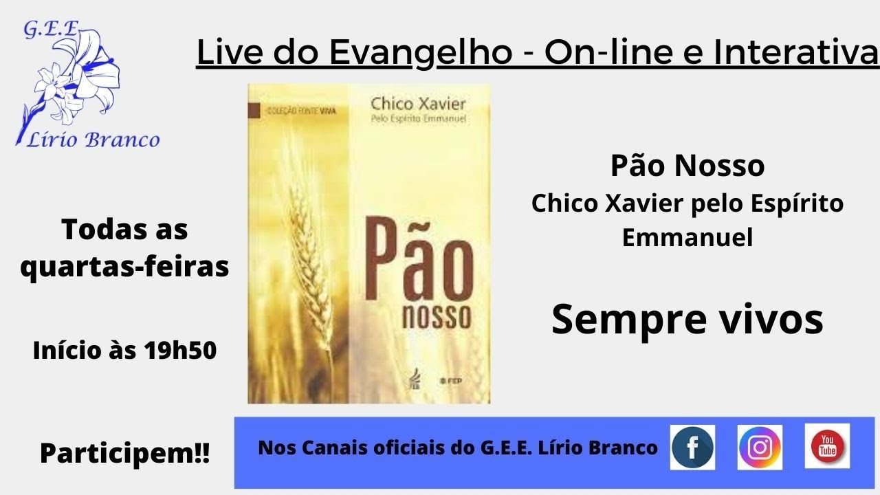 LIVE O EVANGELHO - On-line e Interativo
