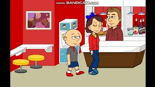 Clic Caillou Misbehaves At Pizza Hutgrounded