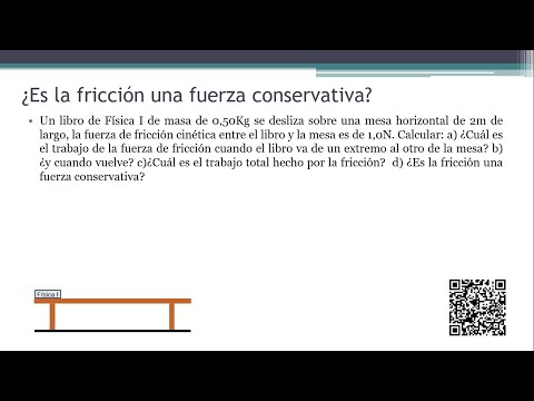 Vídeo: La força de fricció és conservativa o no?