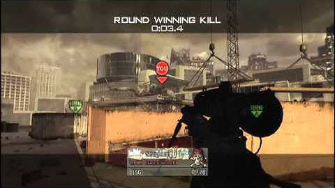 MW2  QuickScoping Montage in Private Match #2