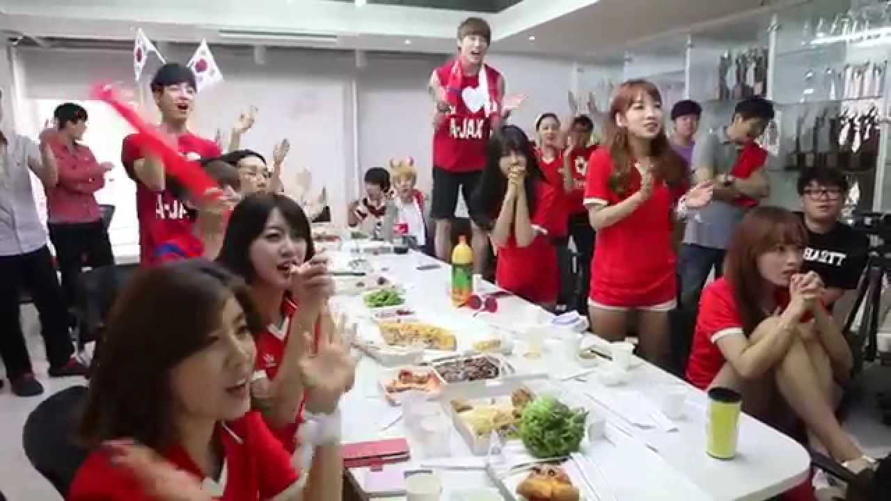 DSP 2014 월드컵 응원영상! (레인보우, 에이젝스)