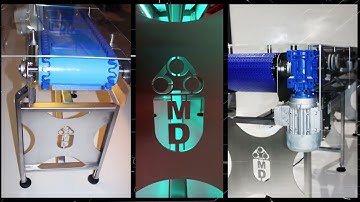 Display Conveyor for Megadyne by Belting Edge.