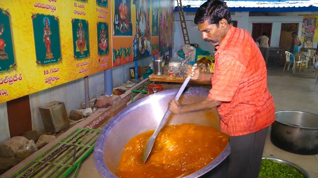 Rava Kesari for 400 People #Temple Foods #Party Foods #Free Food