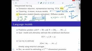 Introduction to Pattern Recognition and ML -- Lecture 18 - Winter 2024