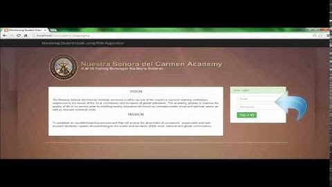 Monitoring Student Grade using Web Application with SMS Configuration for NSCA - PART 1