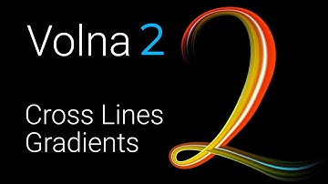 Cross Lines Gradient with Volna 2 plugin Tutorial.