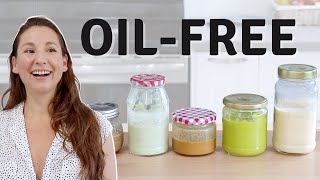 5 DRESSINGS to JAZZ UP your SALADS!  Oilfree, VEGAN & Healthy!