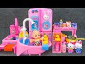 64 minutes satisfying with unboxing cute pink ice cream store cash register asmr  review toys