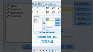 FACTOR ANALYSIS TUTORIAL📊📈🔝