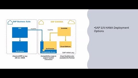 5. SAP S4 Finance Tutorial for Beginners- SAP S4 HANA Deployment Options( Cloud, On-Premise, Hybrid)
