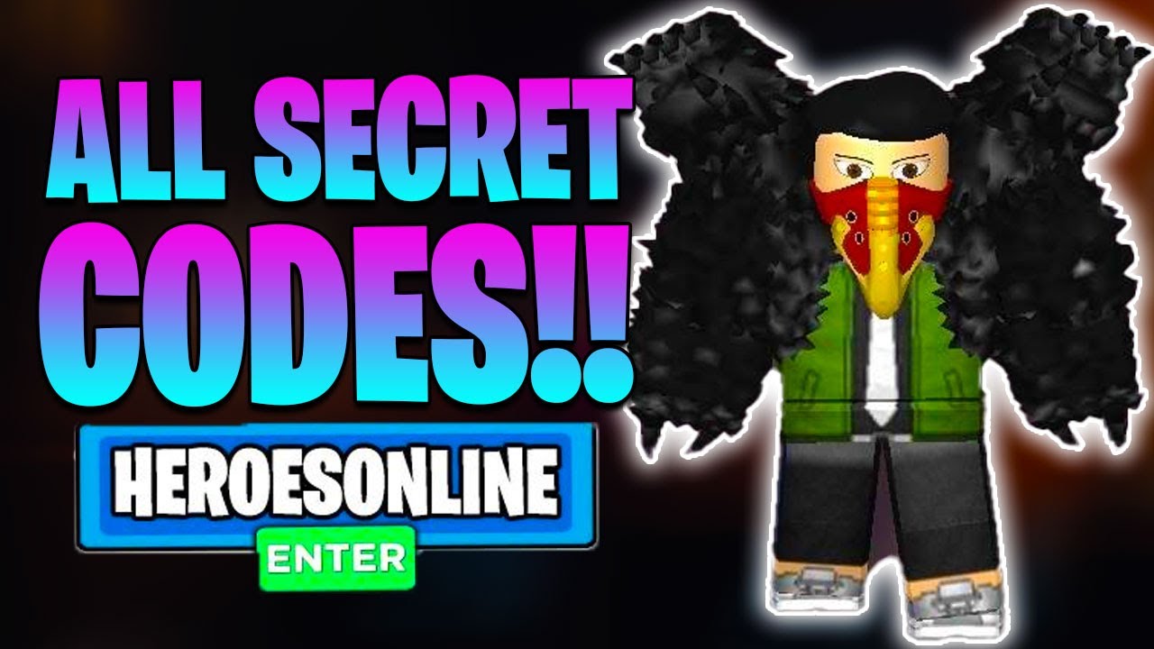 Codes for Heroes Online that ACTUALLY WORK YouTube