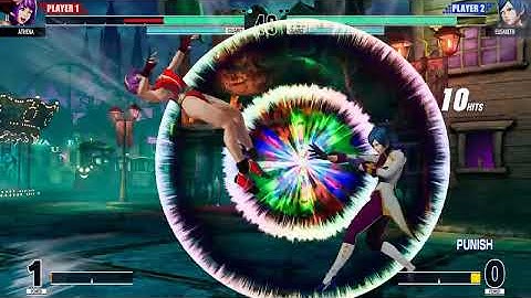 King of Fighters XV Athena vs Elisabeth PC Mod