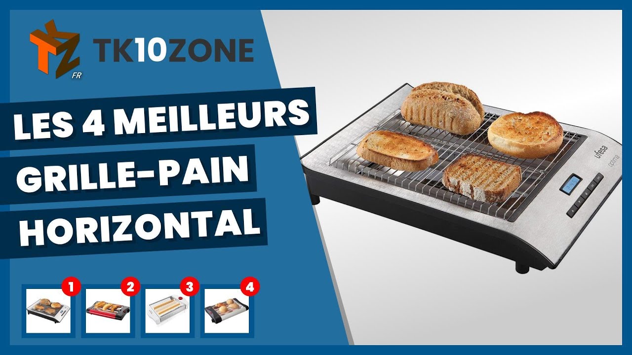 Les 4 meilleurs grille-pain horizontal pour un petit déjeuner instantané 