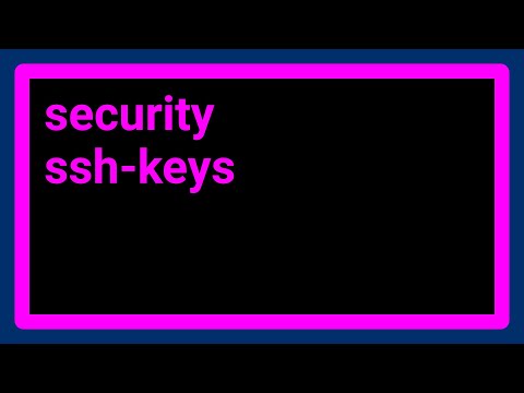 How to store SSH keys?