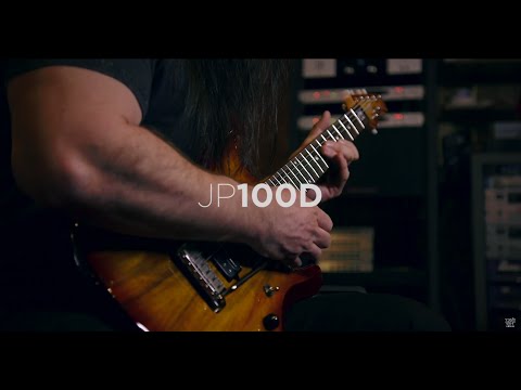 Music Man Sterling John Petrucci JP100D Dimarzio Translucent Green Burst