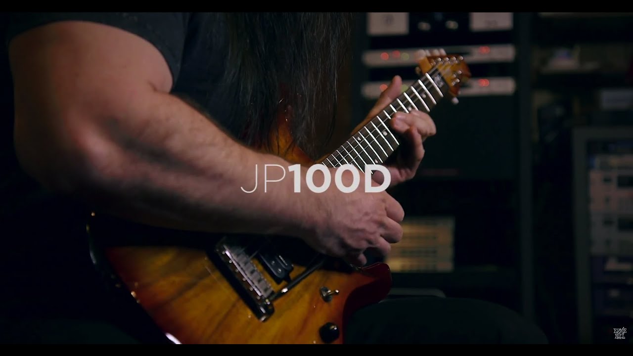 John Petrucci demos his Sterling by Music Man JP100D