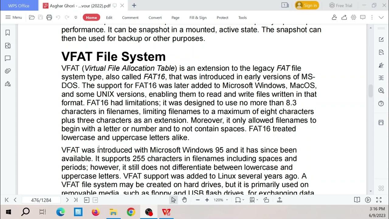 Redhat Sơ lược về VFAT và ISO9660 File System YouTube