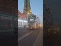 * NICE DRIVER * ( 435 SN17 MHO ) Enviro 400 City Leaving Promenade on the 5 to Blackpool