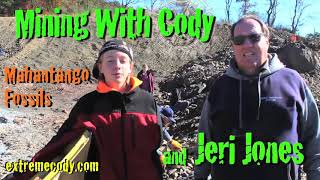 Mining With Cody And Jeri Jones Mahantango Fossils