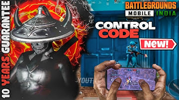 Solo rush control and sensitivity code, 2021 | 5 Finger Claw, BGMI | Its BugG