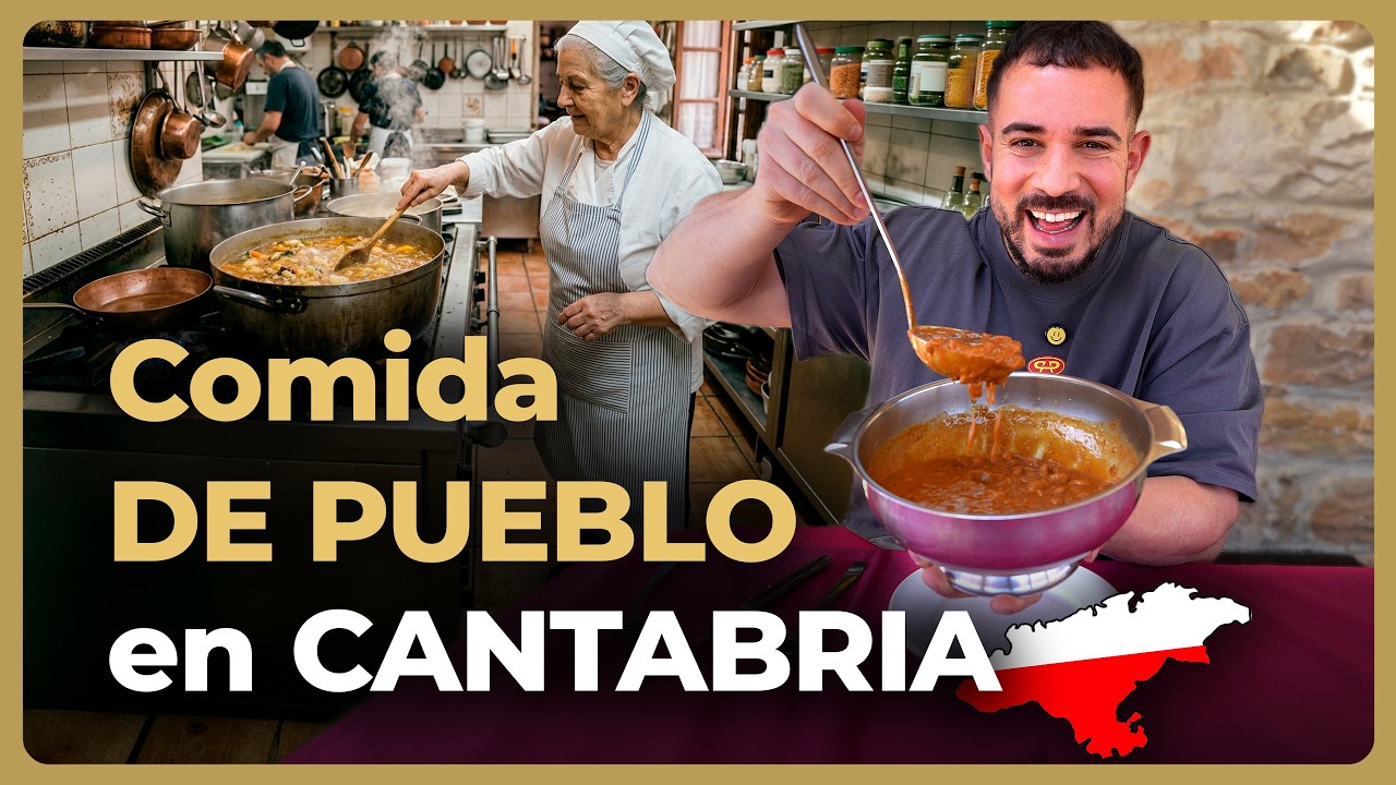 Me enamoré de este RESTAURANTE de PUEBLO en CANTABRIA 