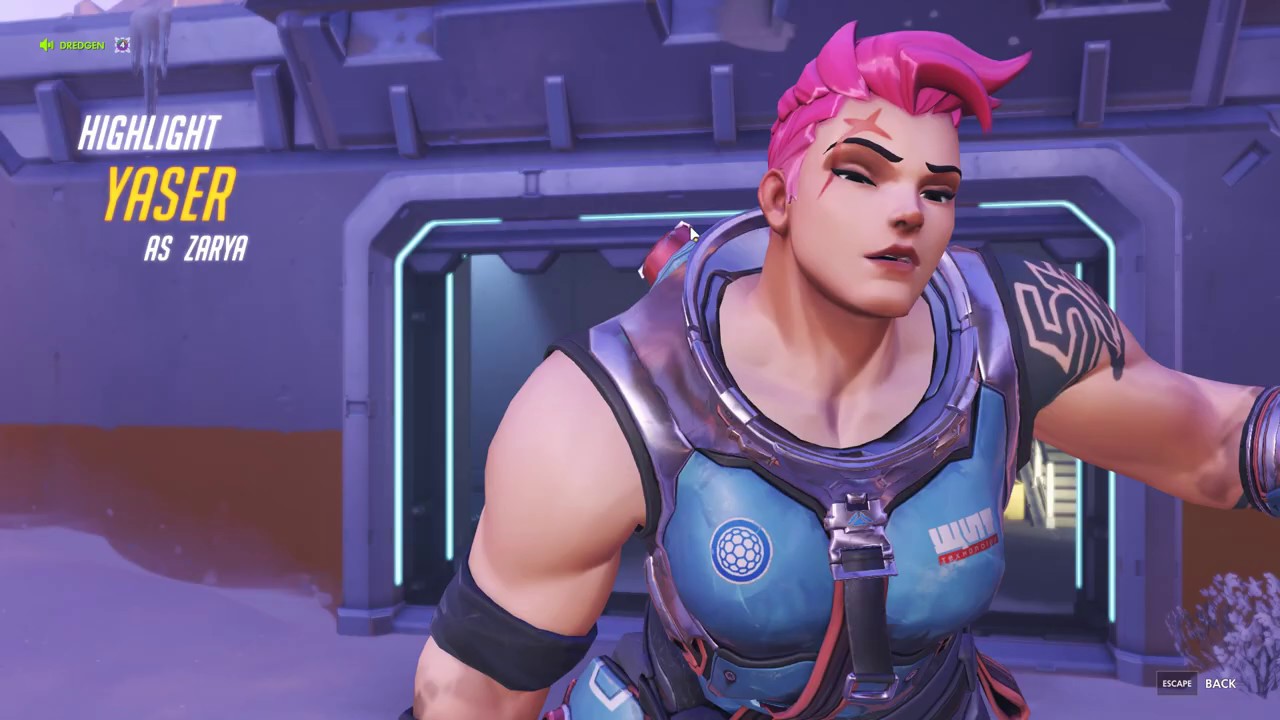 Overwatch Highlight As Zarya Youtube 