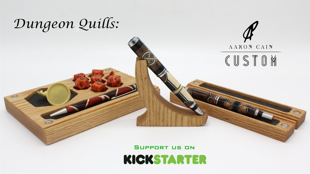 Aaron Cain Custom Boxes - Dungeon Quill Production (Stream)