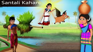 Santali Best 5 jadui kahani | New Santali Cartoon Video 2022 | santali Cartoon | B2 Santali Cartoon,