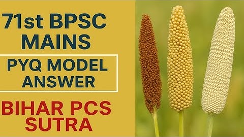71st Bpsc mains model answer | 70th bpsc pyq questions | #71stbpsc #bpscmains #bpsc71st #mainsbpsc