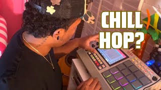 Making a jazzy chill hop beat (NO TALKING) | MPC Live 2 Beat Cook Up Episode 12